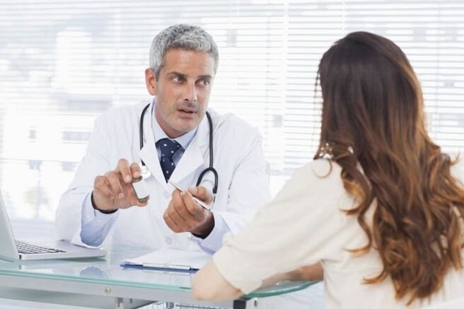 the doctor recommends treatment for papilloma virus